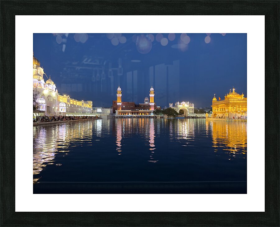 Golden Temple Amritsar 16 Picture Frame print