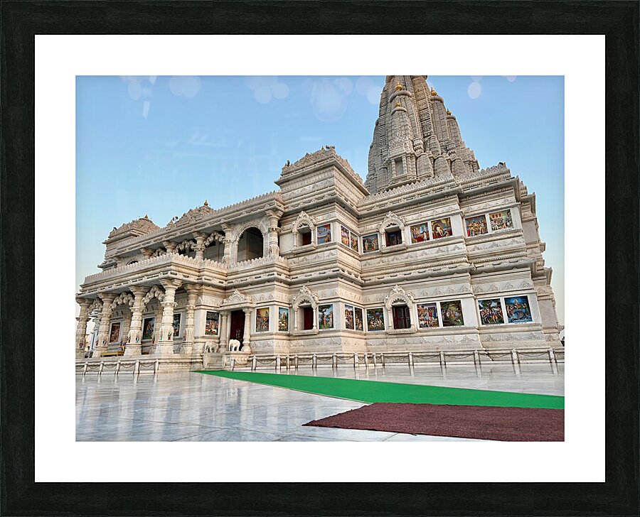 Prem Mandir Vrindavan 1 Picture Frame print
