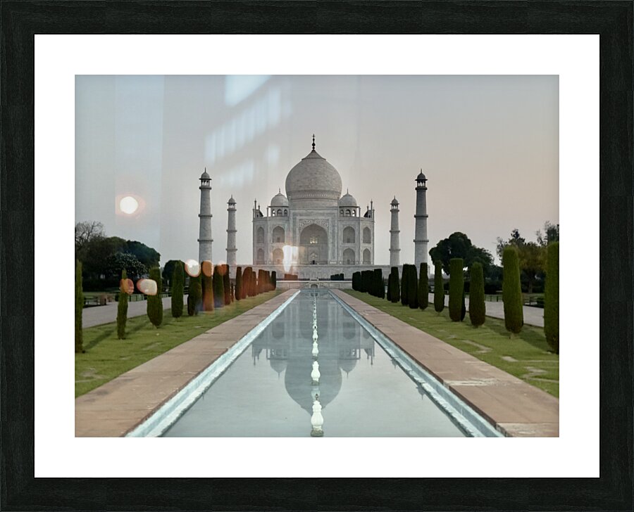The Taj Mahal Collection 16 Picture Frame print