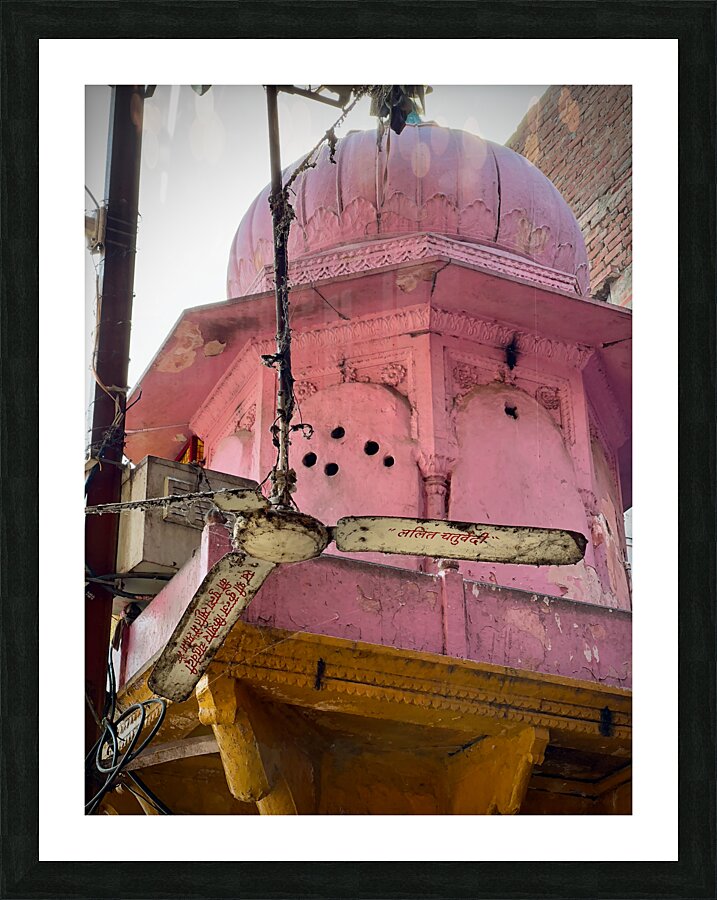 Vishram Ghat Temple 2 Picture Frame print