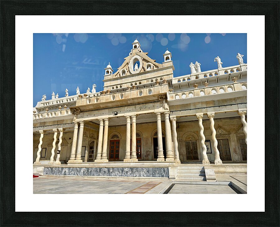 Vrindavan Temple Picture Frame print