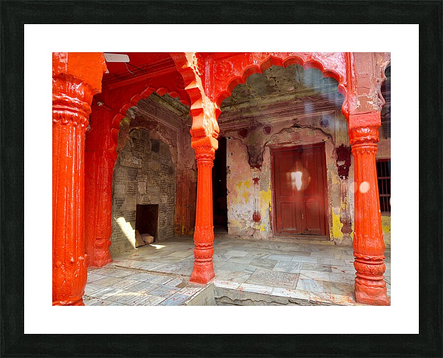 Vishram Ghat Temple 1 Picture Frame print
