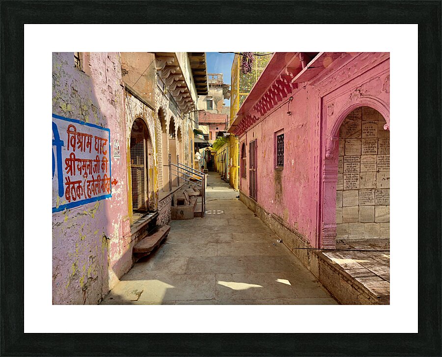 Vishram Ghat Temple 3 Picture Frame print