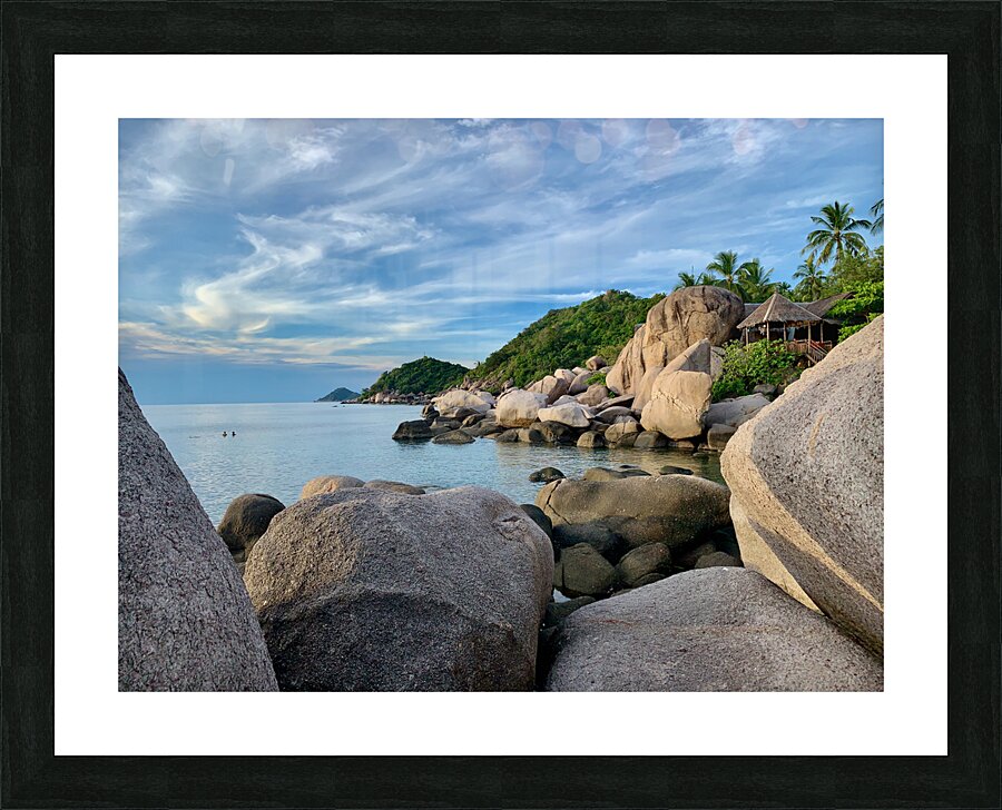 Through the Rocks Picture Frame print