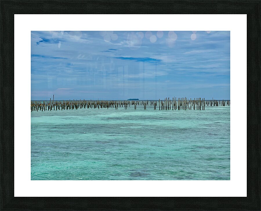 Maboul Island 3 Picture Frame print