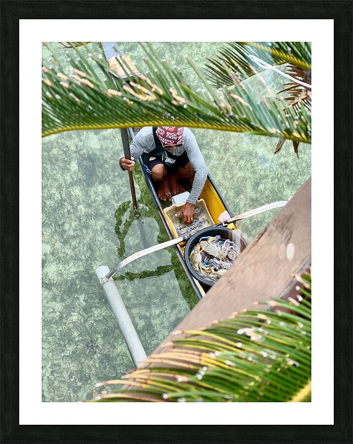 Maboul Island 17 Picture Frame print