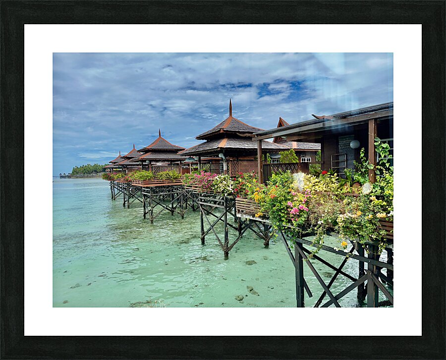Maboul Island 1 Picture Frame print