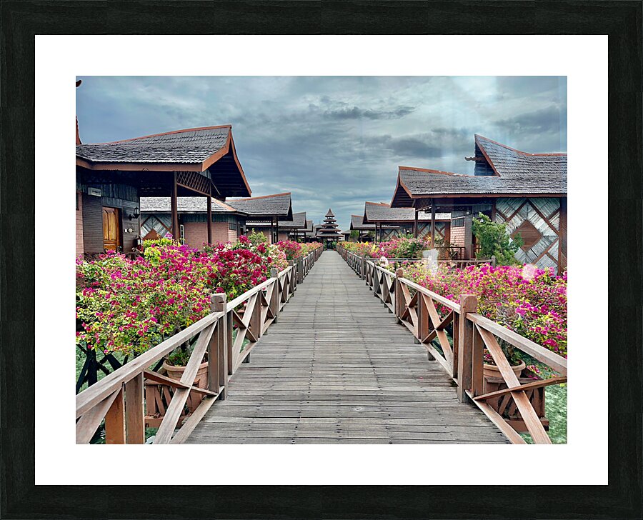 Maboul Island 15 Picture Frame print