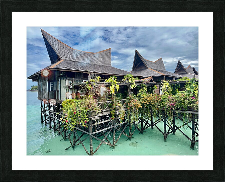 Maboul Island 14 Picture Frame print