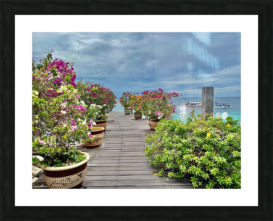Maboul Island 7 Picture Frame print