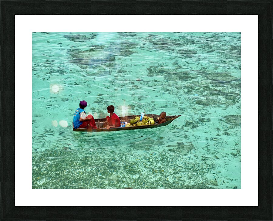 Maboul Island 13 Picture Frame print