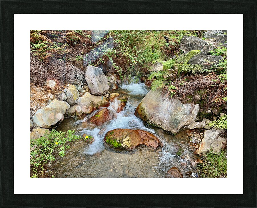 Cibuni Rengganis Crater Java Indonesia 2 Picture Frame print