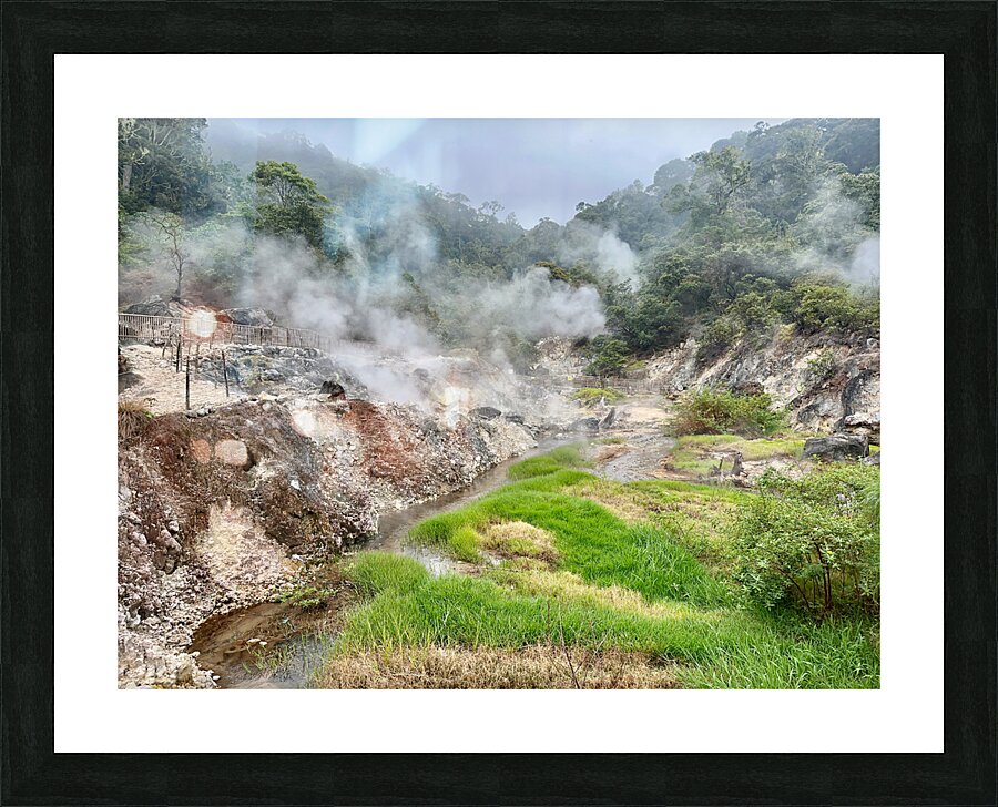 Cibuni Rengganis Crater Java Indonesia 1 Picture Frame print