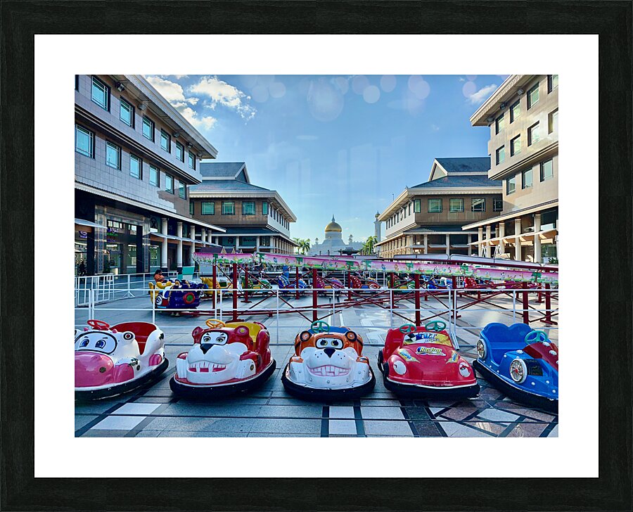 Carnival in Bandar Seri Begawan Brunei Picture Frame print