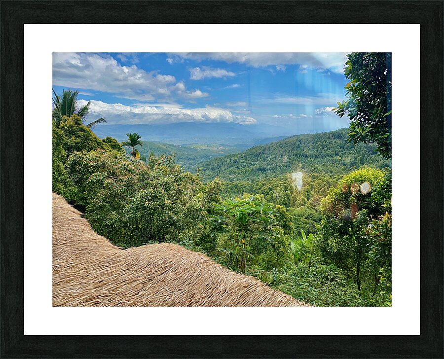 From the Rooftop Munduk Bali Picture Frame print