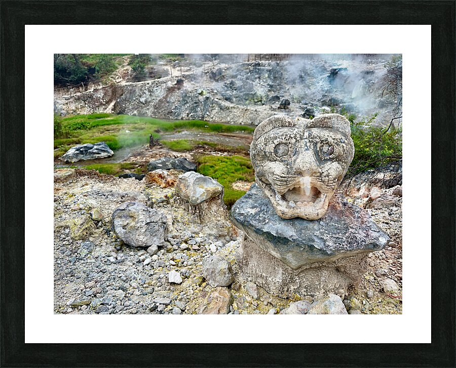 Cibuni Rengganis Crater Java Indonesia 3 Picture Frame print