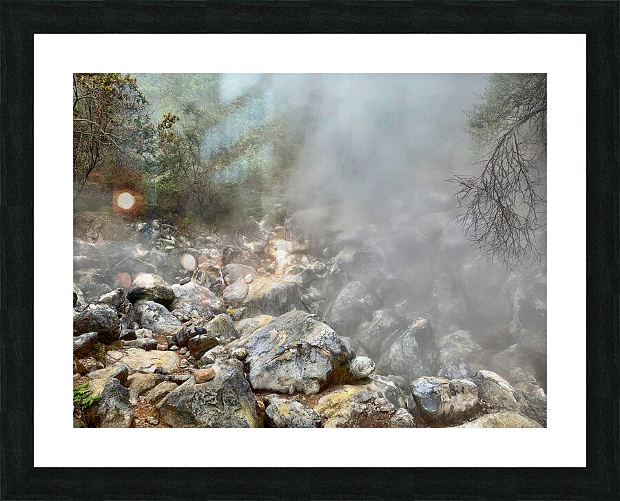 Cibuni Rengganis Crater Java Indonesia 4 Picture Frame print
