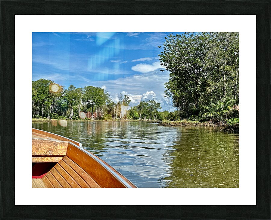 Kampong Ayer Floating Village Brunei 10 Picture Frame print