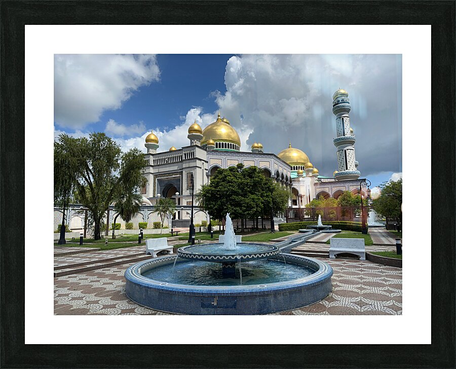 Jame Asr Hassanil Bolkiah Mosque Brunei 6 Picture Frame print
