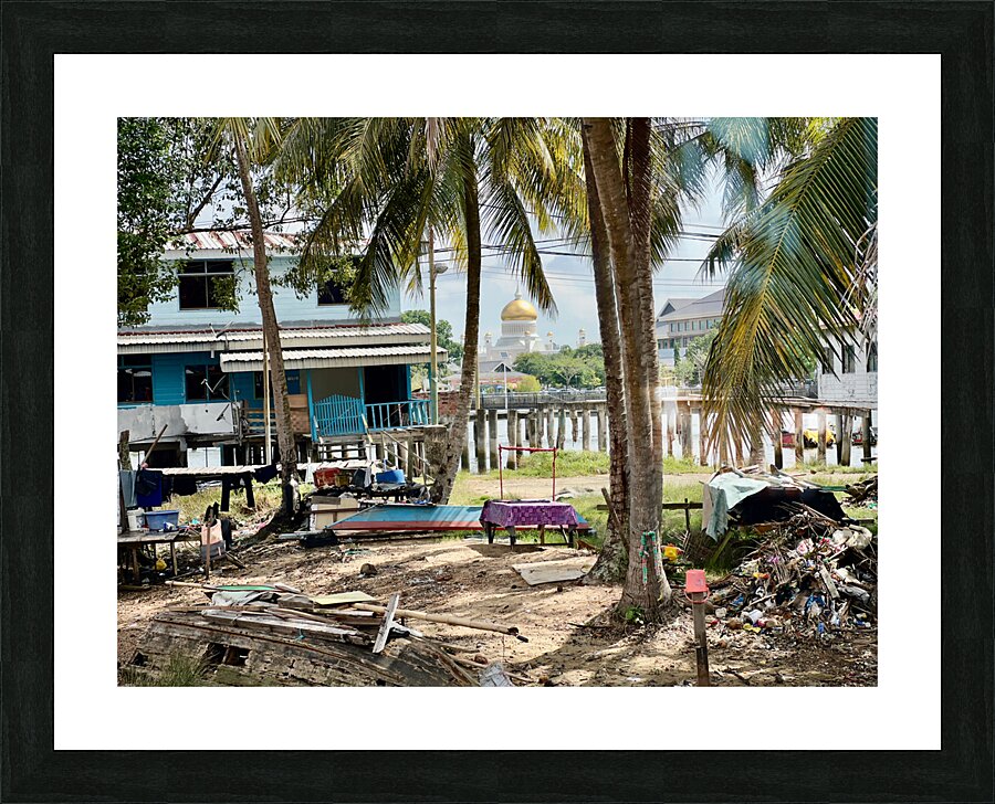 Kampong Ayer Floating Village Brunei 9 Picture Frame print