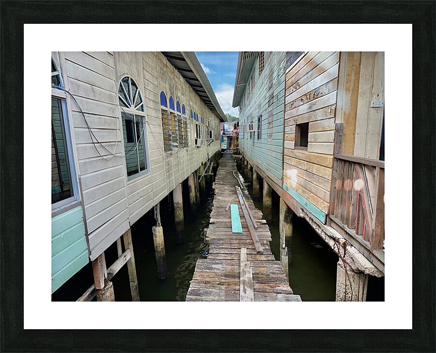 Kampong Ayer Floating Village Brunei 2 Impression et Cadre photo