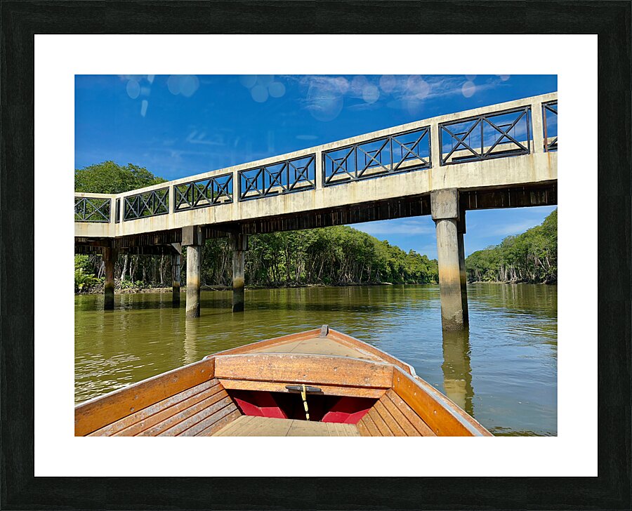 Kampong Ayer Floating Village Brunei 11 Picture Frame print