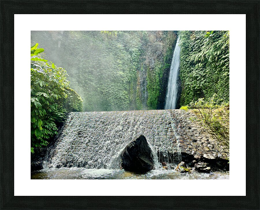 Munduk Waterfalls Bali 3 Picture Frame print