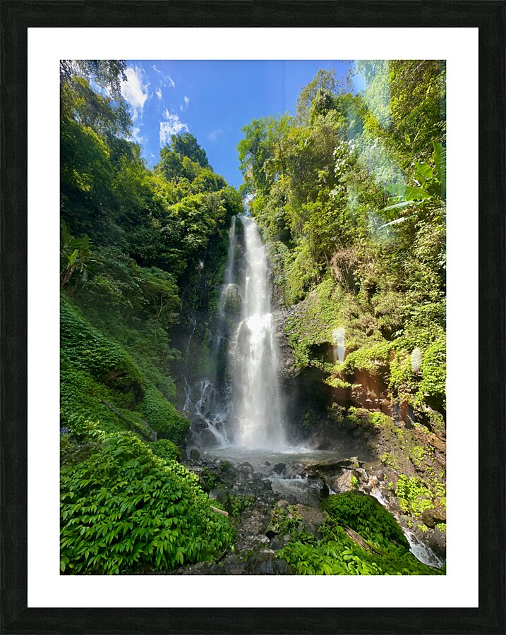 Munduk Waterfalls Bali 5 Picture Frame print