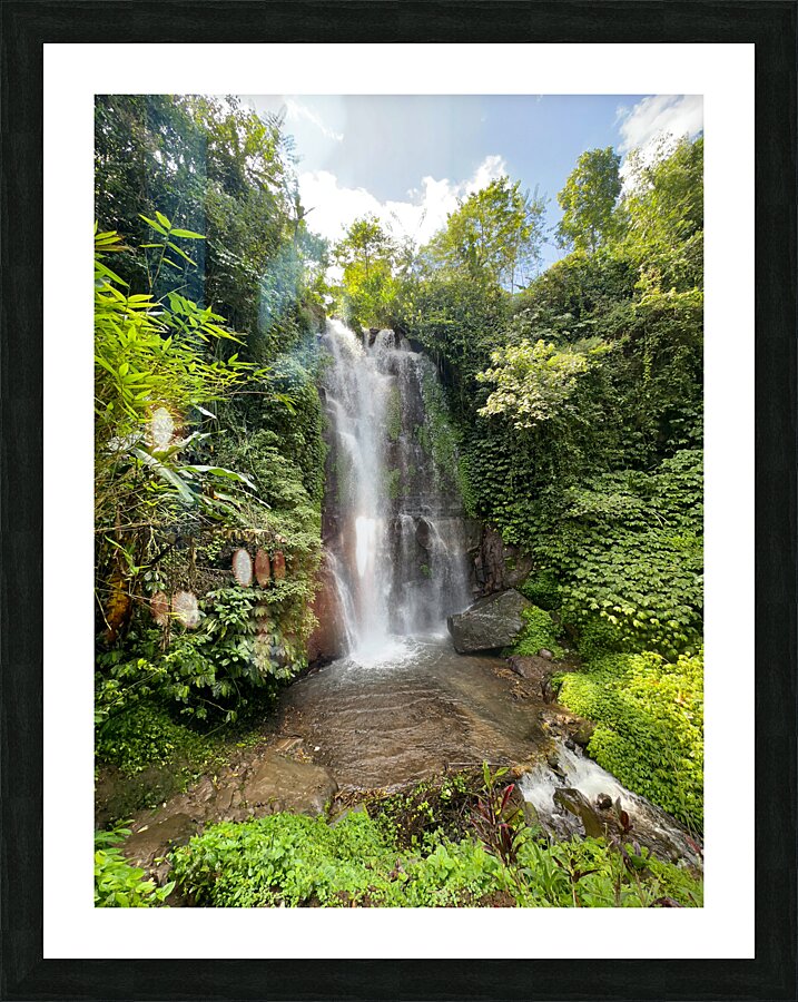 Munduk Waterfalls Bali 2 Picture Frame print