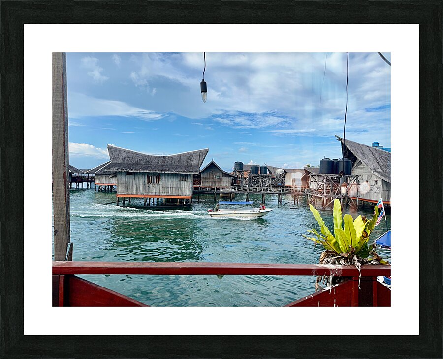 Semporna Marina Borneo 1 Picture Frame print