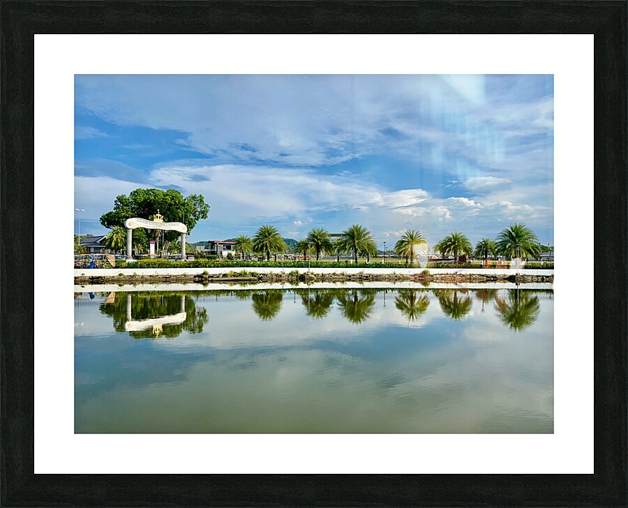 Omar Ali Saifuddien Mosque Collection Brunei 10 Picture Frame print