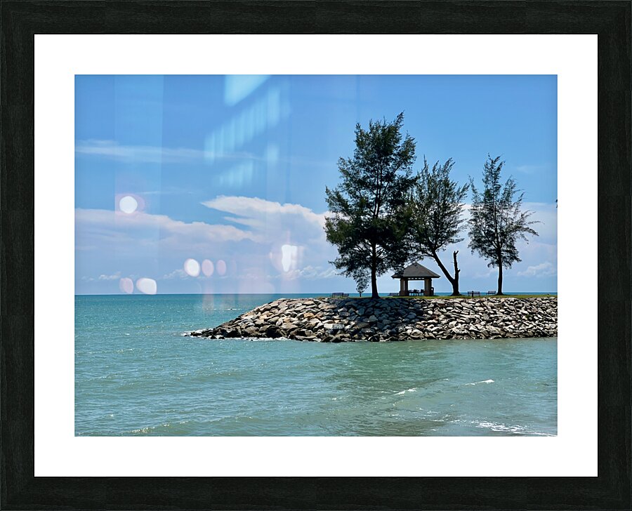 The Empire Brunei 6 Picture Frame print