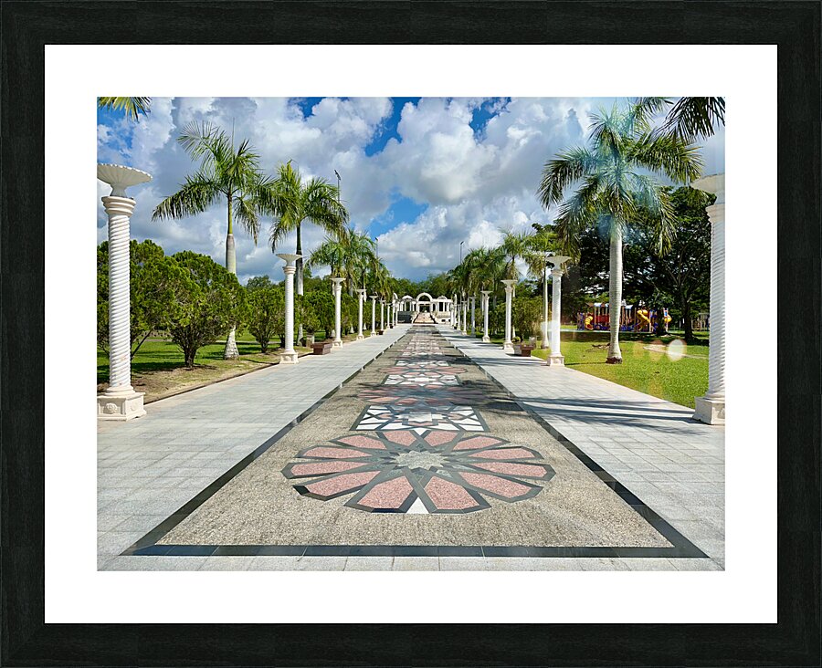 Taman Jubli Perak Monument in Bandar Seri Begawan Brunei 2 Picture Frame print