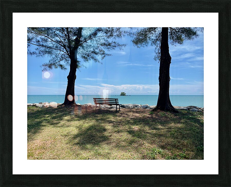 The Empire Brunei 10 Picture Frame print