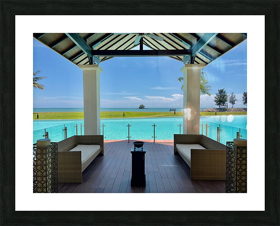 The Empire Brunei 5 Picture Frame print