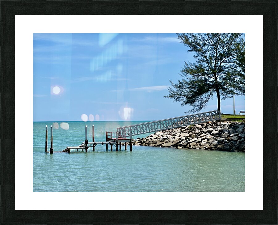 The Empire Brunei 9 Picture Frame print
