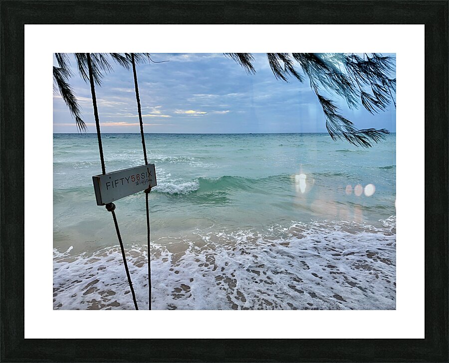 The Storm is coming Koh Tao Picture Frame print