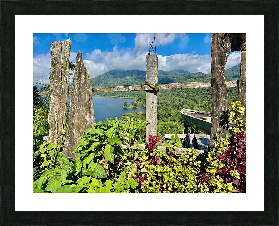 Viewpoint Munduk Bali Picture Frame print