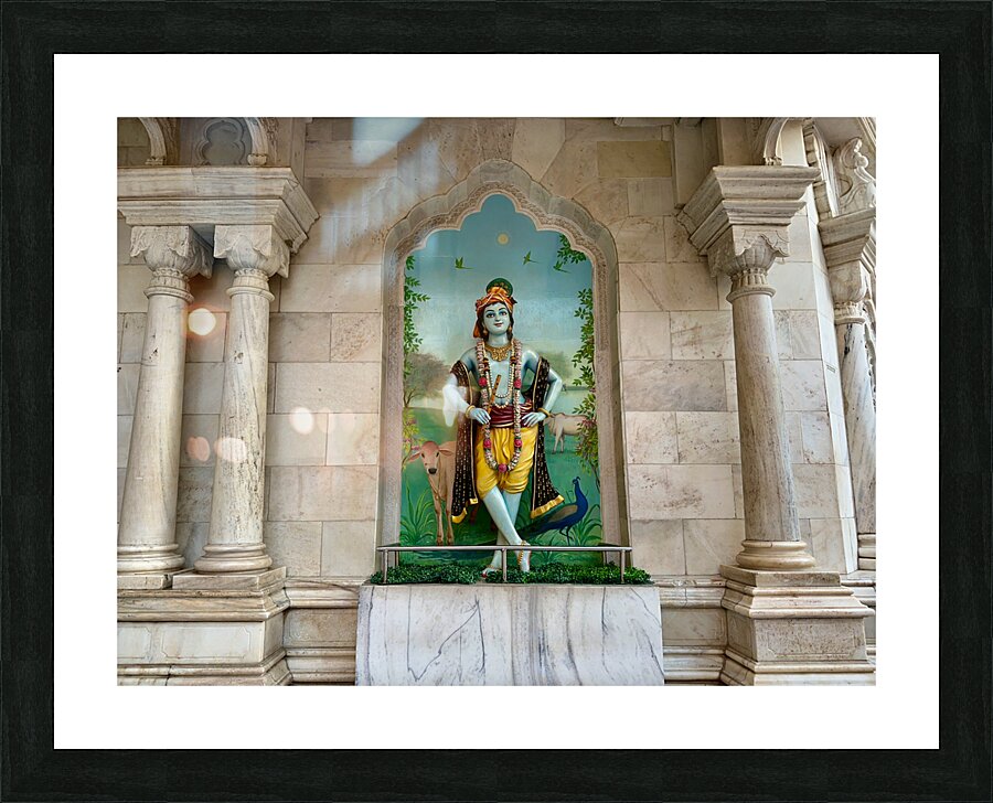 Vrindavan ISKCON Temple India 1 Picture Frame print