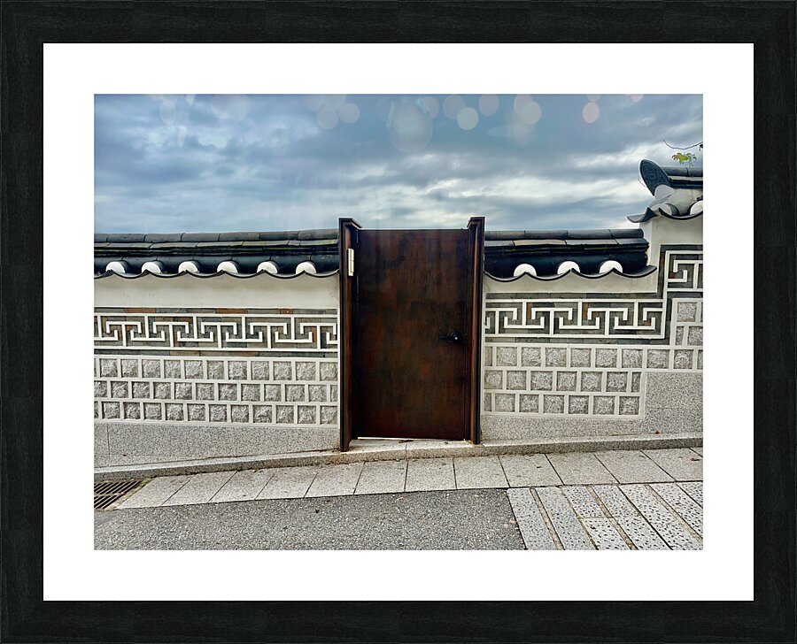 Bukchon Hanok Village Seoul Korea 2 Picture Frame print