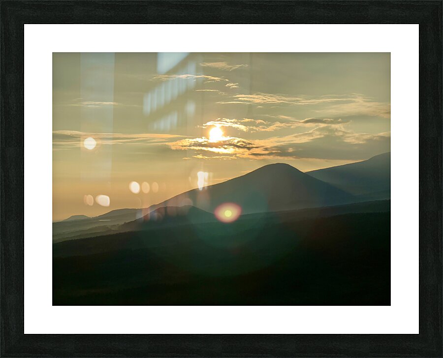 Beautiful Sunrise Jeju South Korea 3 Picture Frame print