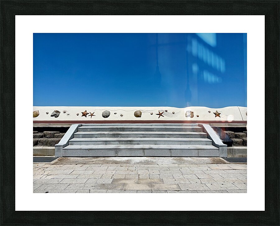 Boardwalk Jeju South Korea 1 Picture Frame print