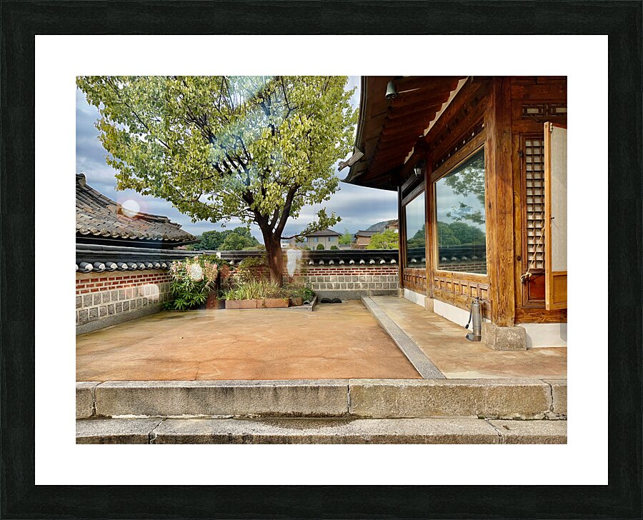 Bukchon Hanok Village Seoul Korea 4 Picture Frame print