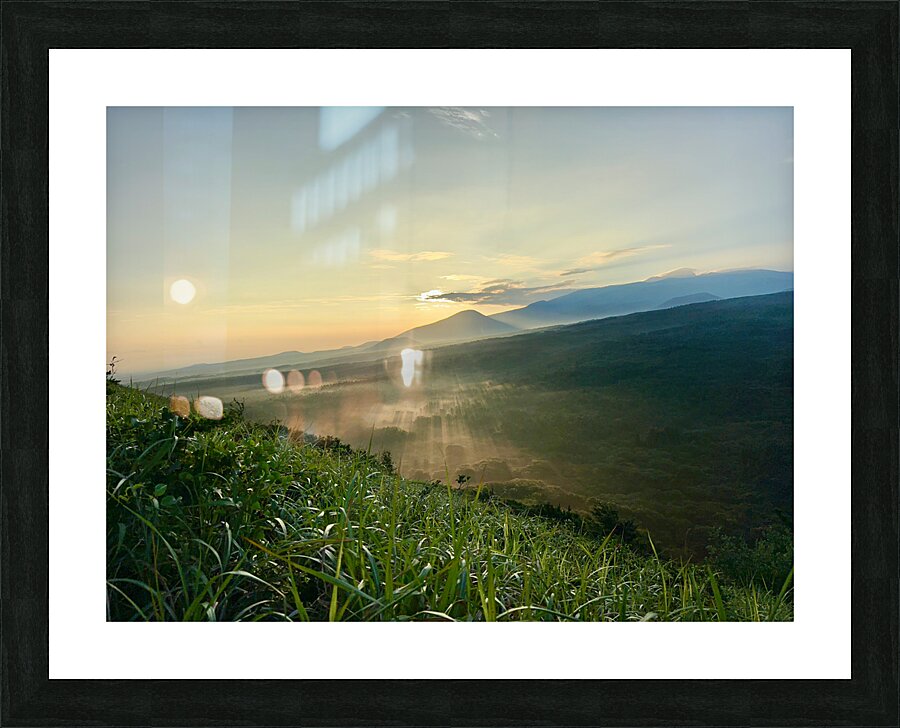 Beautiful Sunrise Jeju South Korea 2 Picture Frame print
