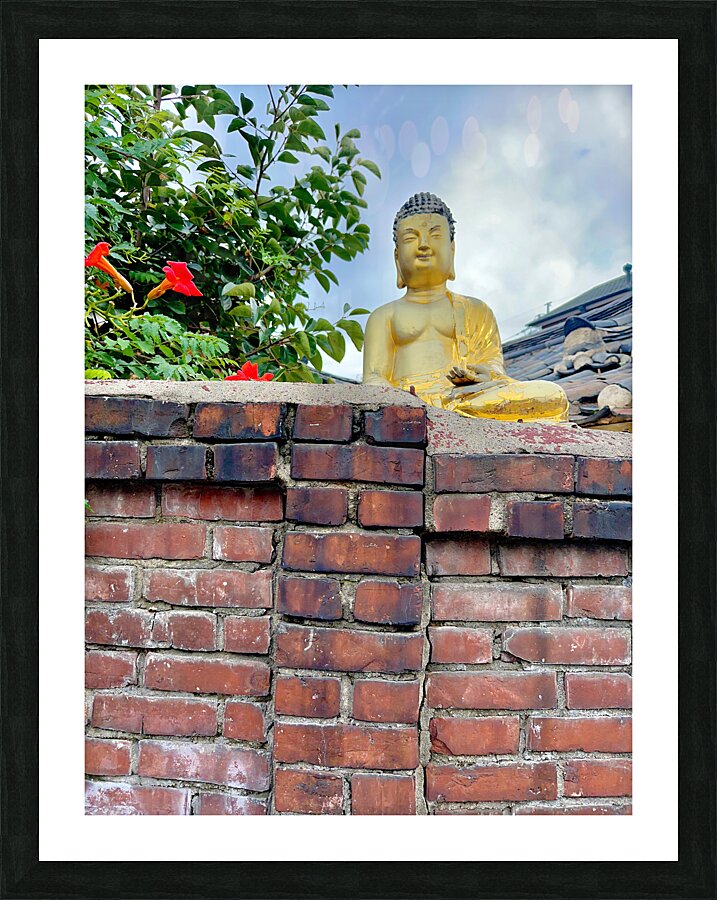 Bukchon Hanok Village Seoul Korea 7 Picture Frame print