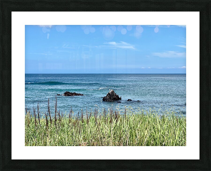 Calm Ocean Udo South Korea Picture Frame print