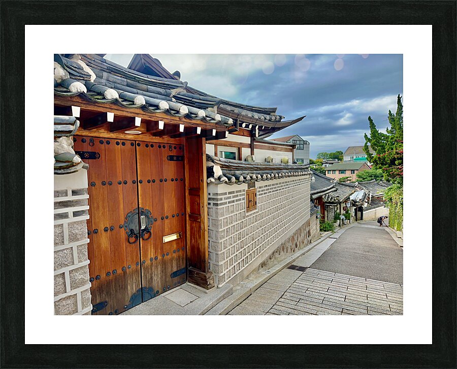 Bukchon Hanok Village Seoul Korea 6 Picture Frame print