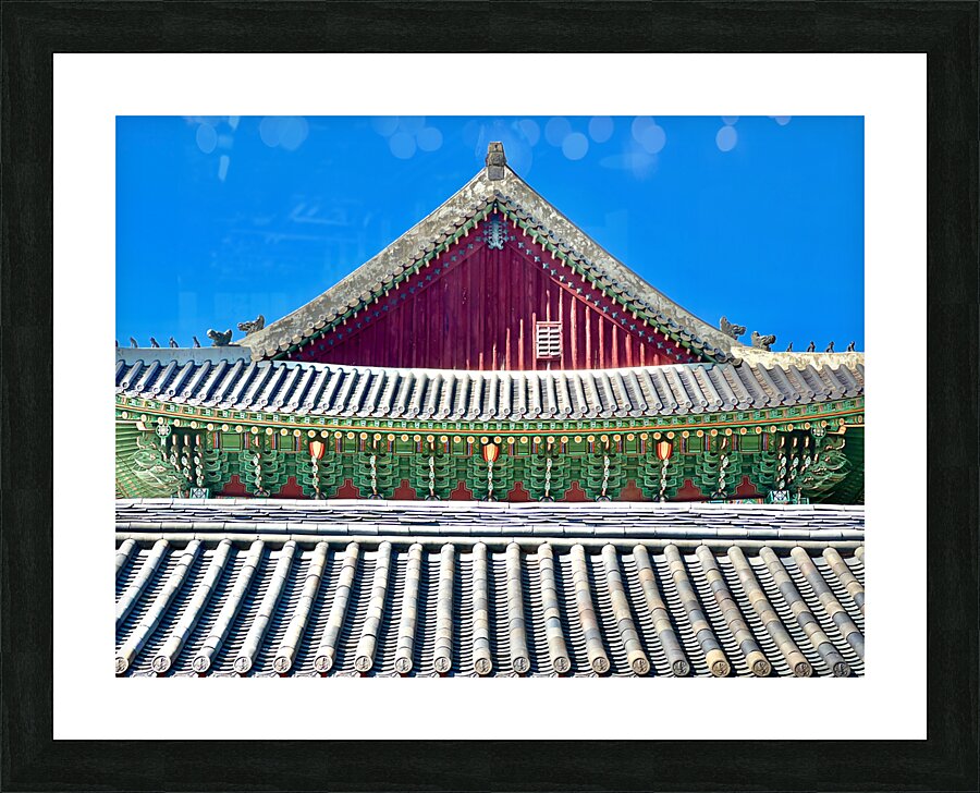 Changdeokgung Palace Seoul Korea 4 Picture Frame print