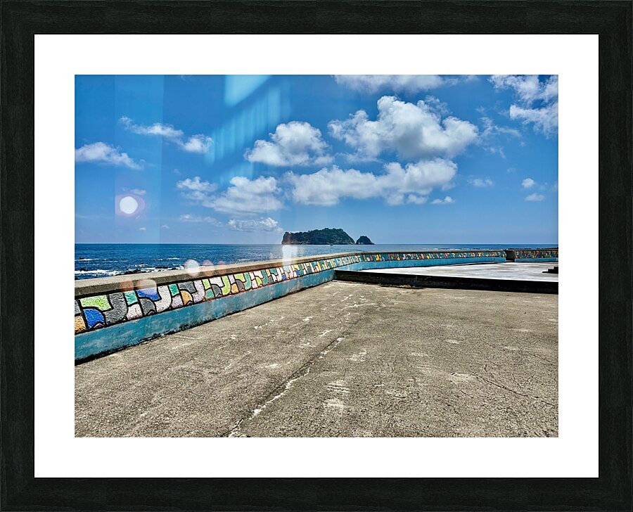 Colorful Wall Jeju South Korea Picture Frame print