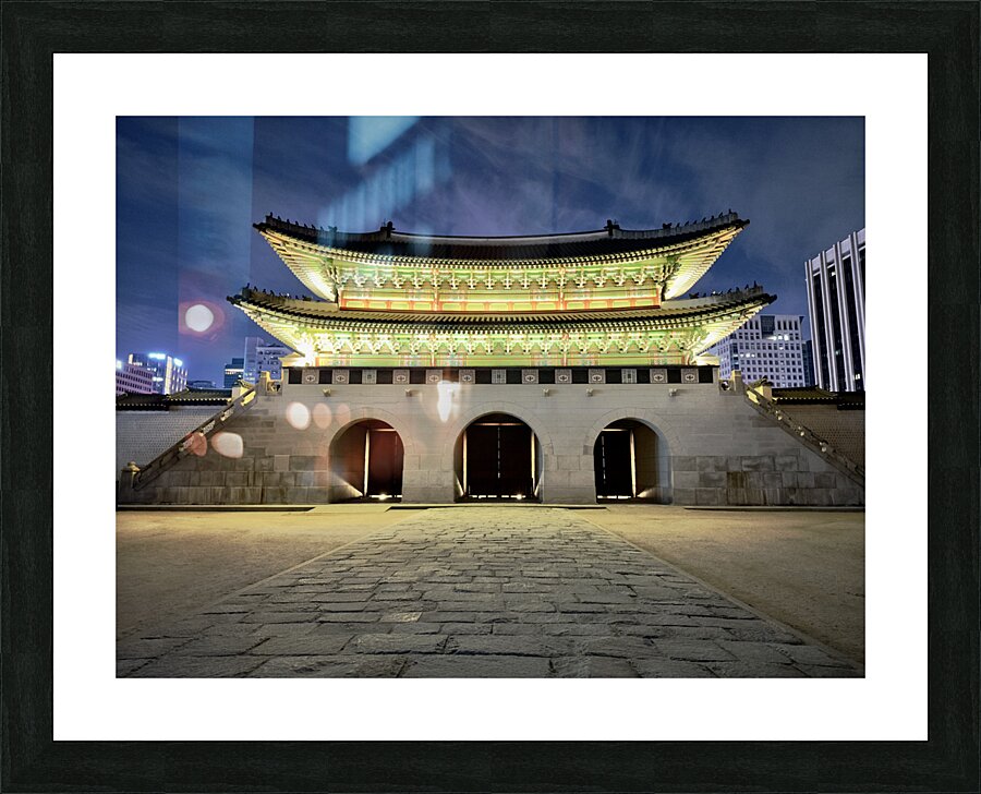 Gyeongbokgung Palace Seoul Korea 5 Picture Frame print